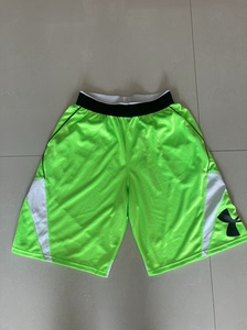 安德玛/UA 短裤/篮球短裤 荧光绿色