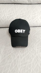 obey棒球帽 滑板品牌弯檐帽 孤品