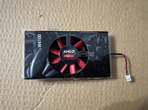 AMD W4100显卡散热器 43mm孔距 长度9.6cm