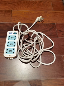 海雅牌六孔家用电源插座带长线接线板插座线板排插电源转换器线插