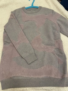 可可尼，毛衣，浅粉紫，厚实，2码