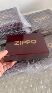ZIPPO打火机木盒包装～ZIPPO煤油打火机红木礼盒～zi