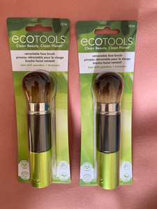 EcoTools伸缩便携散粉刷腮红刷 超软蓬松抓粉强化妆刷专