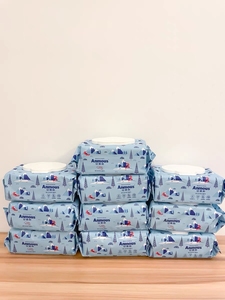 安慕斯冰川水海洋水湿巾80抽5包仅23.9元包邮