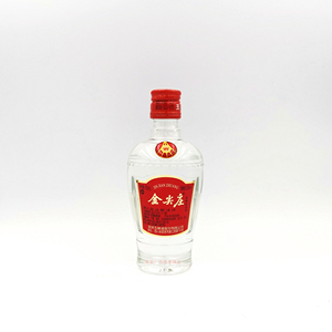 2010年五粮液公司生产金尖庄小酒版52度100ML浓香型少见的金字版