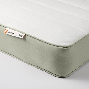 宜家床垫胡斯维卡弹簧硬型床垫单件价格，才买1年不到9成新，仅