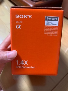 Sony/索尼 SEL1.4 E卡口原装1.4倍增距镜