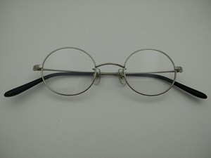 #眼镜框JINS全新小脸型银色金属复古文艺小圆框眼镜架
