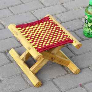 拆叠小凳子凳纯手工收折小板凳超矮实木马甲折叠凳便携瞎掰凳