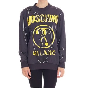 清衣柜！moschino 莫斯奇诺 经典双问号 醒目卫衣