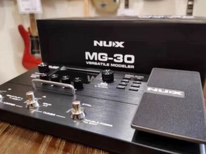小天使NUX MG30电吉他数字综合效果器失真鼓机延迟LOO