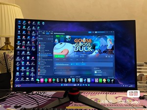 27寸144hz 电竞屏HKC G271显示器无边框显示器秒