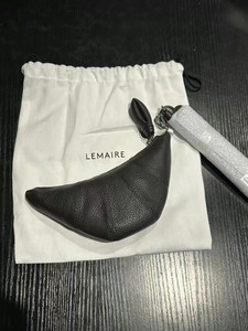 Lemaire 深巧/黑色/白色/奶黄色 牛角零钱包