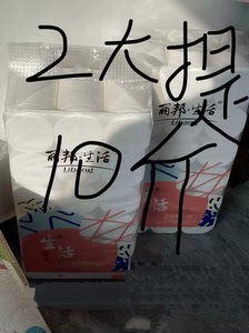 清仓包邮丽邦生活5层10斤加厚家用实惠装无芯卷纸卫生纸