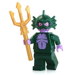 LEGO 乐高 scd014 沼泽怪物 人仔 史酷比系列75