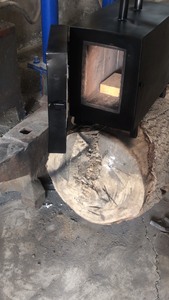锻造炉 打铁炉 老铁匠打铁 大马士革 火炉 可接受定制