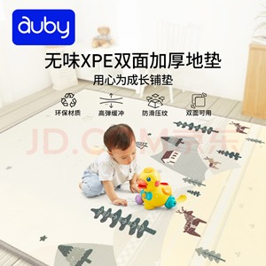 澳贝（auby）婴儿地垫爬行垫XPE环保双面加厚10mm儿童