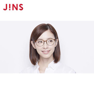 #框架眼镜#Jins睛姿眼镜 近视镜框 板材纯钛