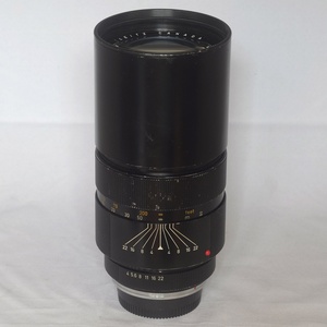 已改尼康口的徕卡Leica R250 / 4 长焦镜头，镜身