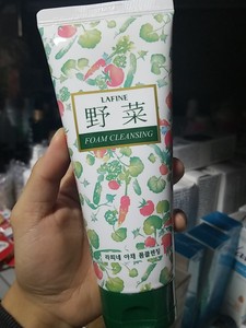 韩国罗美GEO天然野菜系列泡沫洁面膏/洗面奶200G