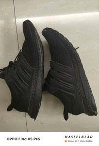 阿迪达斯ultraboost4.0黑武士配色，七成新，换底可