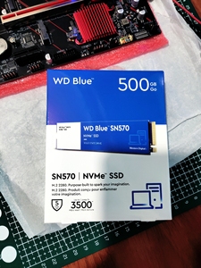 全新西数SN570固态硬盘 西部数据蓝盘 黑盘 500G 1