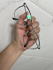 大框眼镜双眼近视175度万新镜片，高品质镜架亨得利眼镜出品。