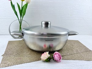 塞拉菲诺尚尼居里系列26cm边炉锅，鲜汤锅，煎焖锅也可以。1