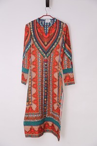 摩洛哥长袍，长袖连衣裙，M码衣服弹性大，全新，厚面料，秋冬款