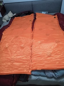 自游人trackman自充气防潮垫，带充气枕头，当时和登山包