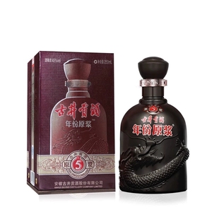 2012年50度古井贡酒年份原浆古5 浓香型纯粮老酒 425ml*1瓶