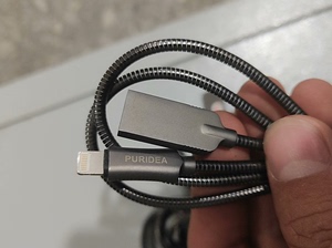 帕罗狄亚PURIDEA苹果手机数据线，折不断的充电线,铝合金