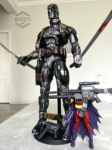 Neca1/4死侍 灰死侍机械死侍 18寸超可动X战警手办摆