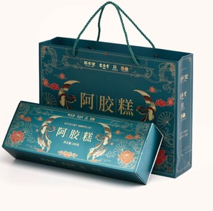 代拍母亲节固本堂传统口味阿胶糕礼盒400克（200g/盒*2