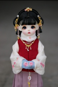 bjd 四分 娃衣 古风 桃酥 如意