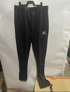 Adidas/阿迪达斯男子创造者足球运动修身梭织长裤 男款运