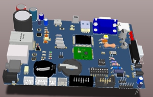 AD封装库 通用元器件3D库 原理图 PCB