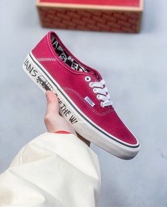 万斯/范斯Vans  Authentic SF系列 绿草莓印