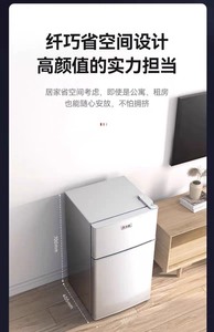 志高（CHIGO）102升小冰箱小型迷你电冰箱家用宿舍租房厨