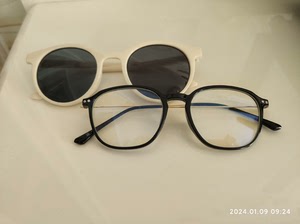 nome蓝光黑框眼镜+另一美国购买墨镜