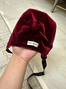 DEAR MANDY婴儿帽子韩国金丝绒可调节大小童装可单可批
