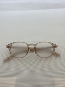 jins板材眼镜框女款透明粉色镜架可配镜片