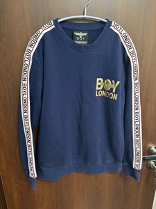 Boy London 休闲串标卫衣女，金标大老鹰图案 正品专