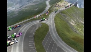 欧洲卡车模拟2游戏MOD存档，（代码车）支持TMP全球联机，