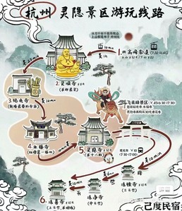 杭州寺庙卡 香积寺门票 法喜寺门票