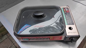 金宇卡式炉户外便携式瓦斯炉商用烤鱼炉纸包鱼专用锅燃气式煎烤盘