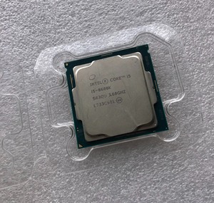 英特尔酷睿i5-8600K，6核6线程，超频版处理器，外面散