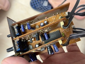 m65831进口数字混响板、连麦插 放大电路 电位器、拆机板