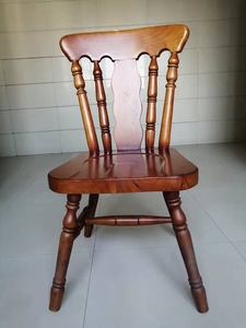 全楸木全实木书桌椅木椅子餐凳，美式欧式中式家具都可以搭配，几