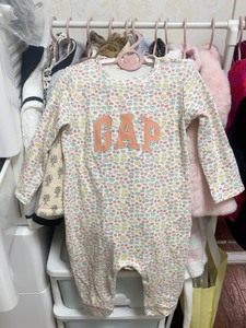 GAP 婴儿连体衣 宝宝春秋季衣服，儿童纯棉爬服几乎全新 1